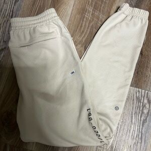 lululemon athletica Men's Beige Joggers